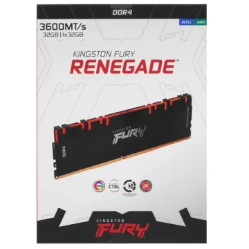 Оперативная память 32 Gb 3600 MHz Kingston FURY Renegade RGB (KF436C18RBA/32)