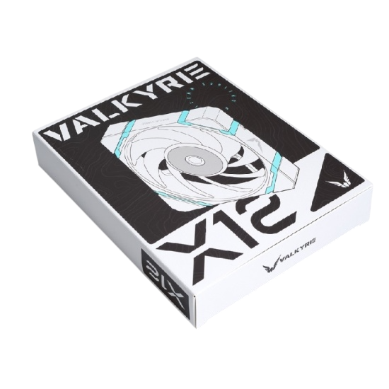 Вентилятор для корпуса Valkyrie X12 ARGB White (HW X12E-W)