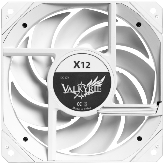 Вентилятор для корпуса Valkyrie X12 ARGB White (HW X12E-W)