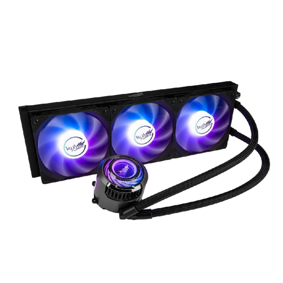 Система жидкостного охлаждения для процессора Valkyrie Jarn 360 ARGB Black (HW C360)