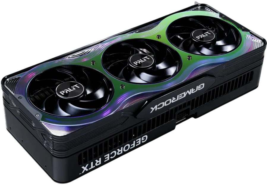 Видеокарта Palit (NE7507T019T2-GB2030G) GeForce RTX 5070 Ti 16GB GameRock