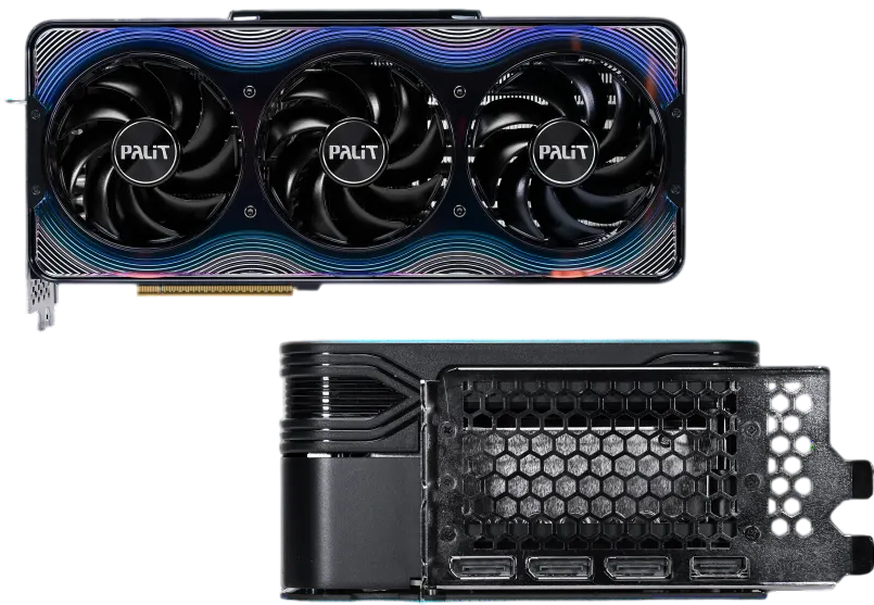 Видеокарта Palit (NE7507T019T2-GB2030G) GeForce RTX 5070 Ti 16GB GameRock