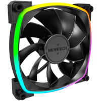 Вентилятор для корпуса Montech RX120 Reverse ARGB Black (RX120B)