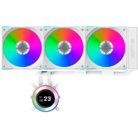 Система жидкостного охлаждения для процессора Lian Li HydroShift II LCD-C 360R GHS2LCD36RW ARGB White (G89.GHS2LCD36RW.R0)