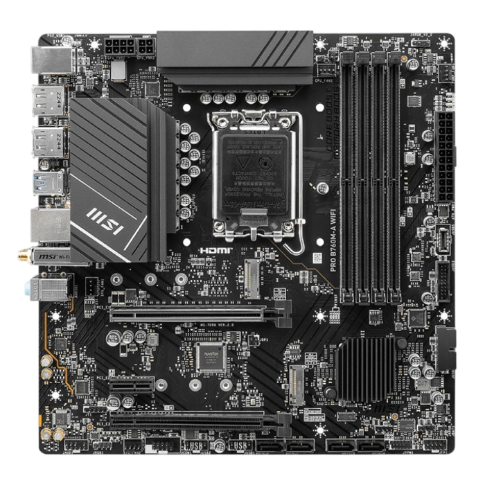 Материнская плата MSI PRO B760M-A WIFI