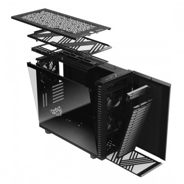 ΠΠΎΠΌΠΏΡΡΡΠ΅ΡΠ½ΡΠΉ ΠΊΠΎΡΠΏΡΡ Fractal Design DEFINE 7 TG LIGHT Tint Black FD-C-DEF7A-02