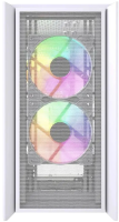 Компьютерный корпус Powercase ALISIO Micro Z3W ARGB V2 ARGB White (CAMZW-A3-V2)