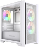 Компьютерный корпус Powercase ALISIO Micro Z3W ARGB V2 ARGB White (CAMZW-A3-V2)