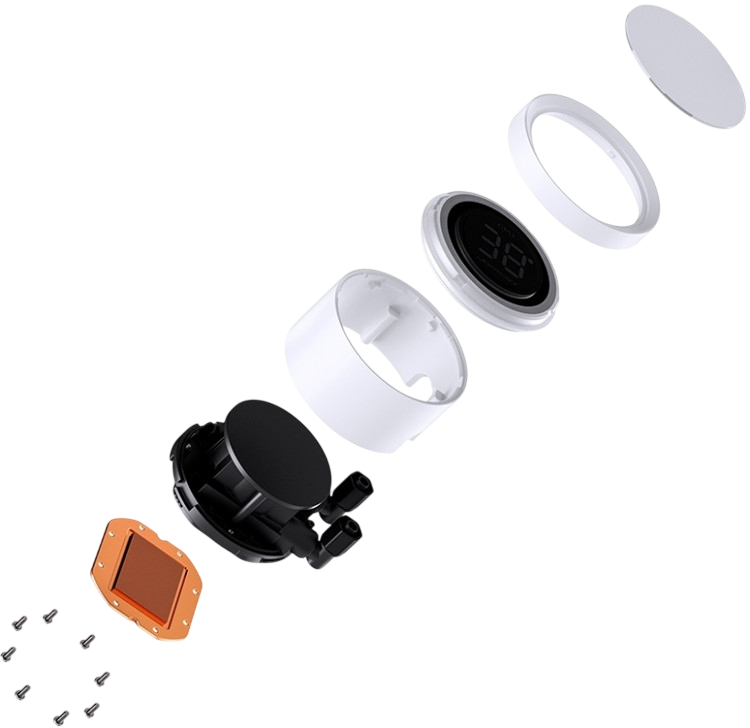 Система жидкостного охлаждения для процессора JONSBO (TH-240) ARGB White