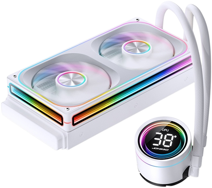 Система жидкостного охлаждения для процессора JONSBO (TH-240) ARGB White