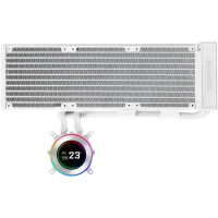 Система жидкостного охлаждения для процессора Lian Li HydroShift II LCD-C 360N White (GHS2LCD36W) (G89.GHS2LCD36W.R0)