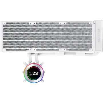 Система жидкостного охлаждения для процессора Lian Li HydroShift II LCD-C 360N White (GHS2LCD36W) (G89.GHS2LCD36W.R0)