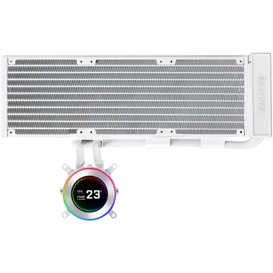 Система жидкостного охлаждения для процессора Lian Li HydroShift II LCD-C 360N White (GHS2LCD36W) (G89.GHS2LCD36W.R0)