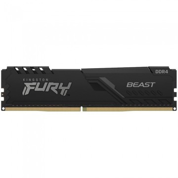 Оперативная память 4 Gb 2666 MHz Kingston FURY Beast Black (KF426C16BB/4)