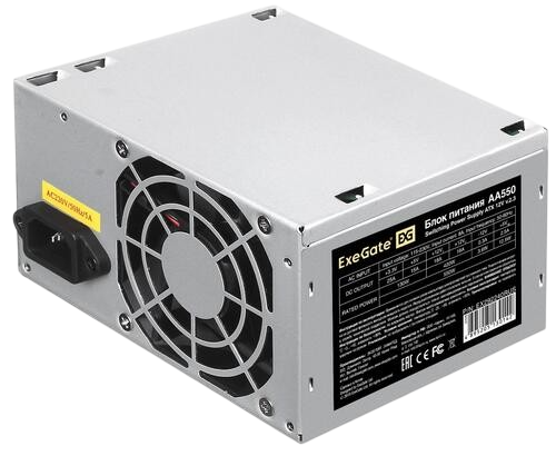 Блок питания ExeGate 550W AA550 (EX292240RUS-S)