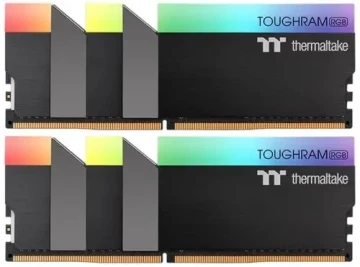 Оперативная память 16 Gb 4000 MHz Thermaltake TOUGHRAM RGB Black (R009D408GX2-4000C19A)
