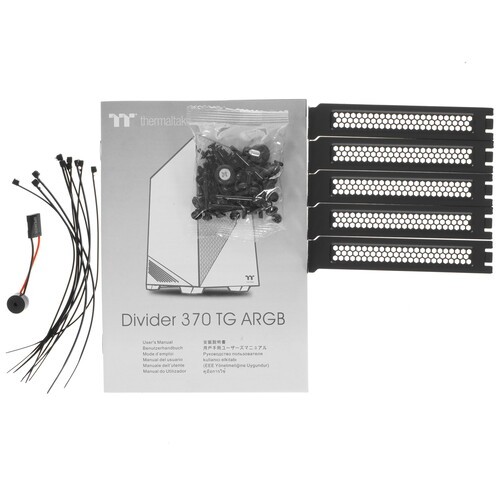 Компьютерный корпус Thermaltake DIVIDER 370 TG ARGB Snow White TG ARGB CA-1S4-00M6WN-00