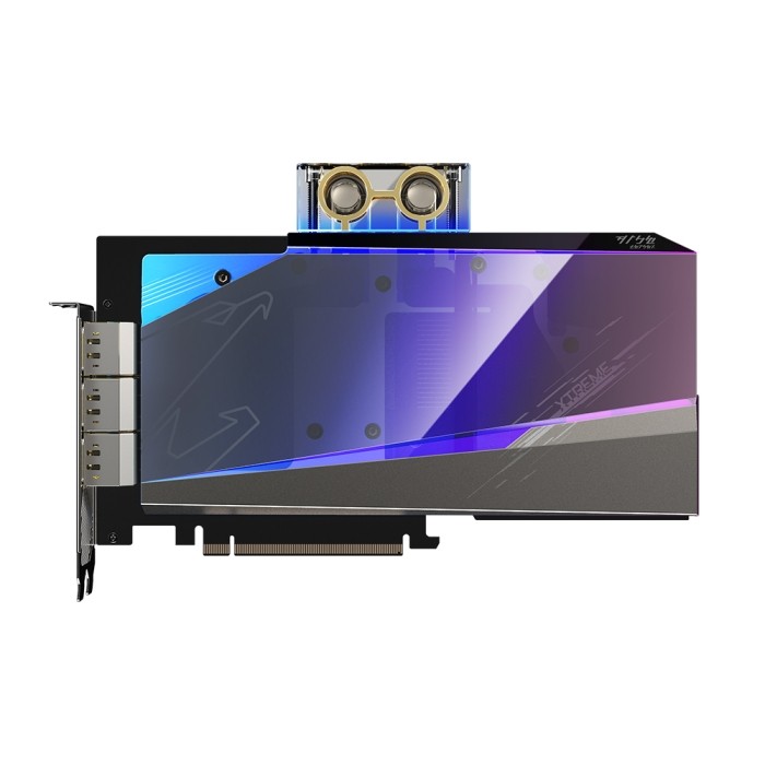 Видеокарта GIGABYTE (GV-N3080AORUSX WB-12GD) GeForce RTX 3080 12GB AORUS XTREME WATERFORCE WB