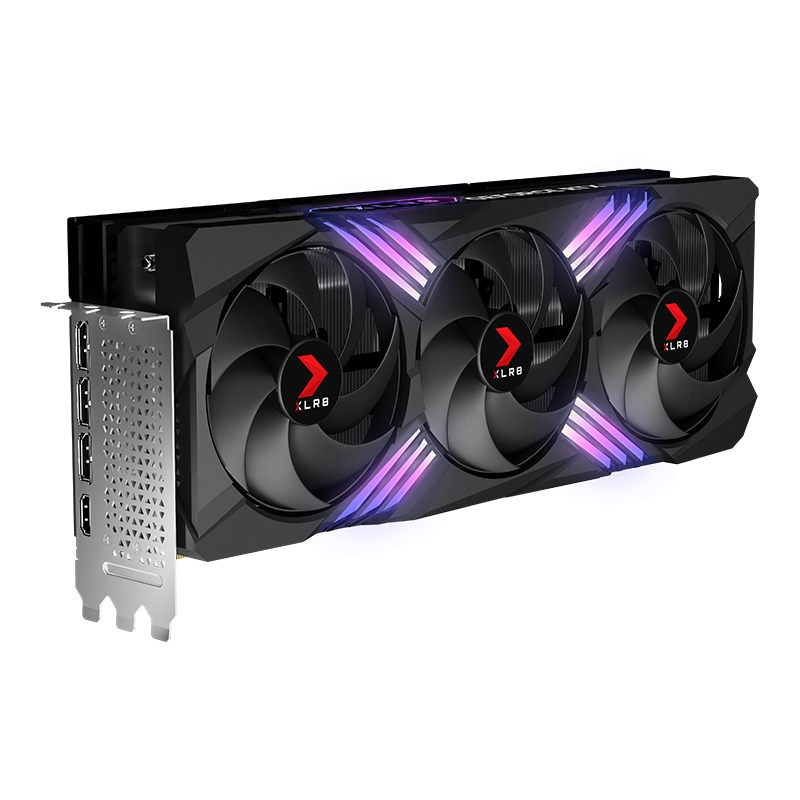 Видеокарта PNY (VCG409024TFXXPB1) GeForce RTX 4090 24GB XLR8 GAMING VERTO EPIC-X RGB Triple Fan