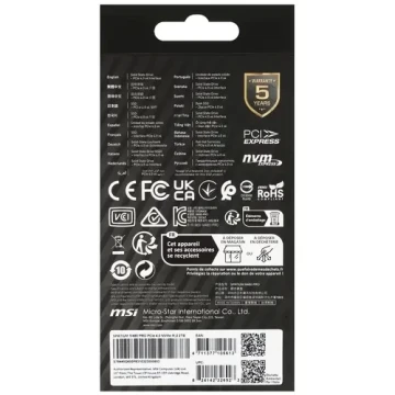 Твердотельный накопитель MSI 2000 Gb SPATIUM M480 Pro PLAY