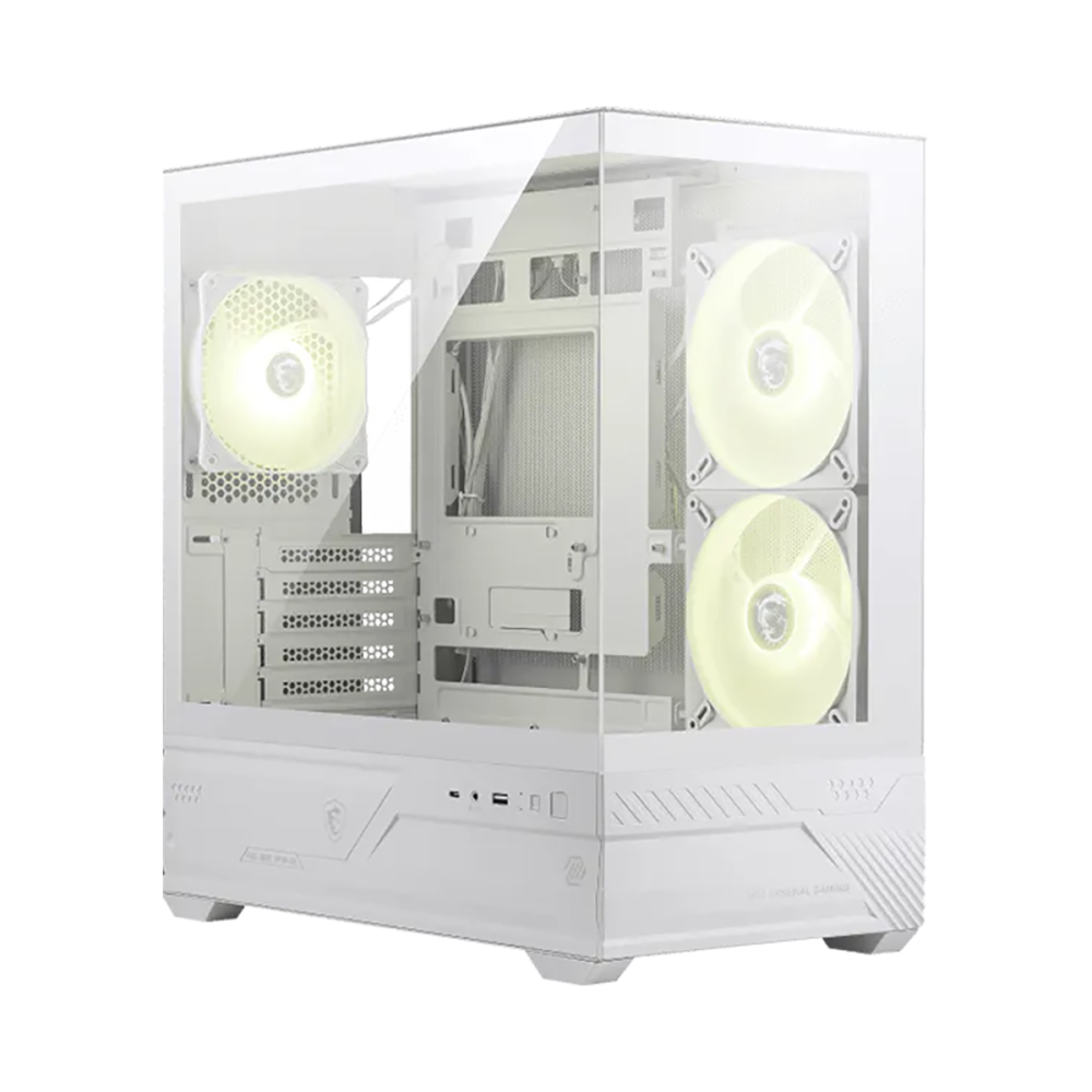 Компьютерный корпус MSI MAG Pano M110R TG ARGB White (306-7G33W21-JA4)