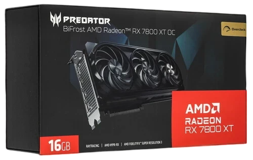 Видеокарта Acer (DP.Z3AWW.P01) Radeon RX 7800 XT 16GB Predator BiFrost OC