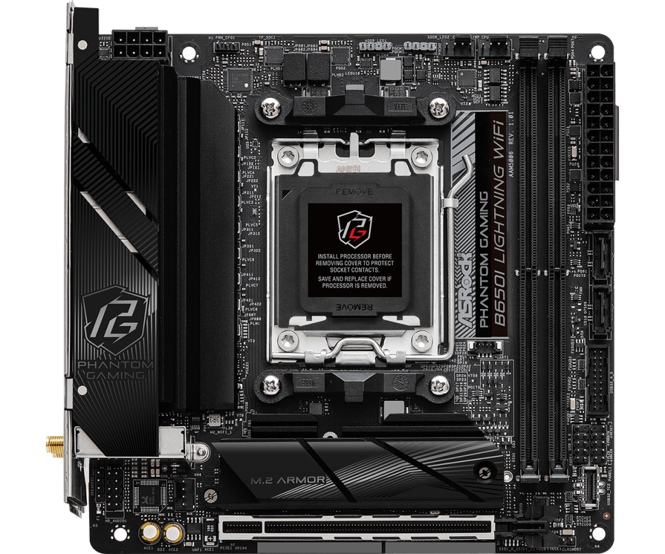 Материнская плата ASRock B650I PG LIGHTNING WIFI