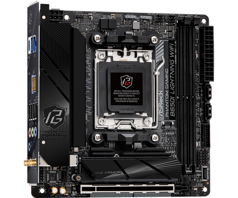 Материнская плата ASRock B650I PG LIGHTNING WIFI