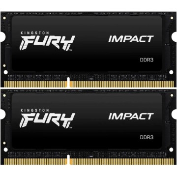 Оперативная память 16 Gb 1866 MHz Kingston FURY Impact Black (KF318LS11IBK2/16)
