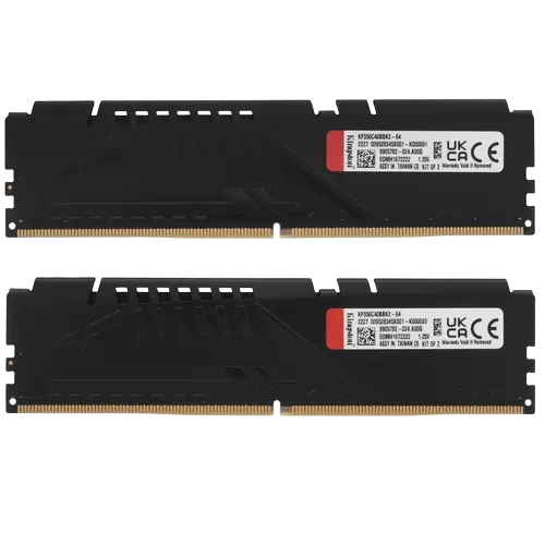 Оперативная память 64 Gb 5600 MHz Kingston HYPERX FURY Beast (KF556C40BBK2-64) 