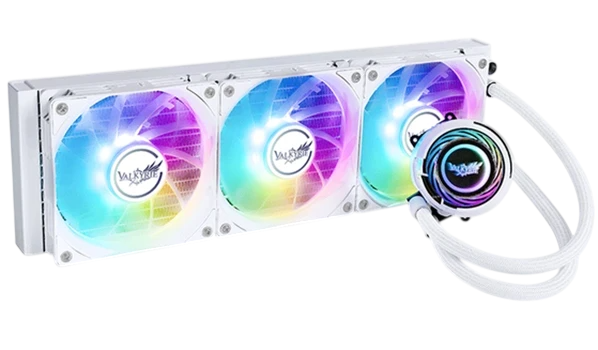 Система жидкостного охлаждения для процессора Valkyrie Jarn 360 ARGB White (HW C360W)