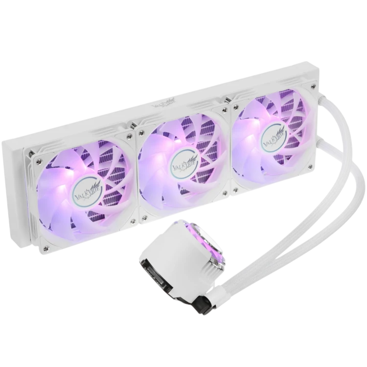 Система жидкостного охлаждения для процессора Valkyrie Jarn 360 ARGB White (HW C360W)