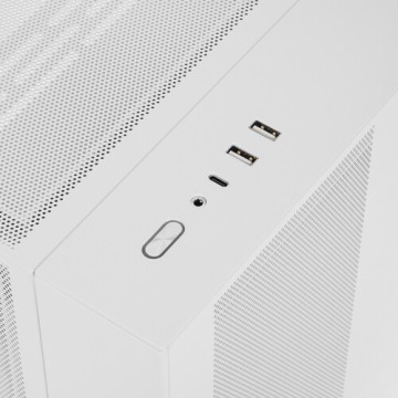 Компьютерный корпус Lian Li O11 Air Mini TG White (G99.O11AMW.R0)