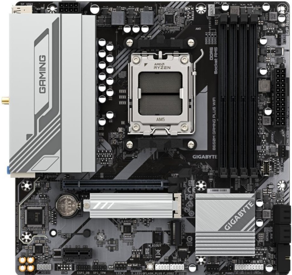 Материнская плата Gigabyte B650M GAMING PLUS WIFI