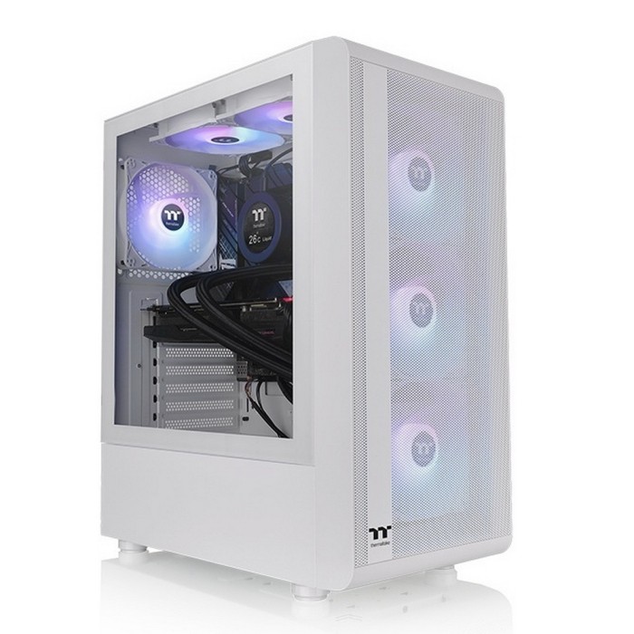 Компьютерный корпус Thermaltake S200 TG ARGB Snow White CA-1X2-00M6WN-00