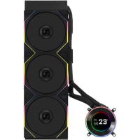 Система жидкостного охлаждения для процессора Lian Li HydroShift II LCD-C 360TL GHS2LCD36TB ARGB Black (G89.GHS2LCD36TB.R0)