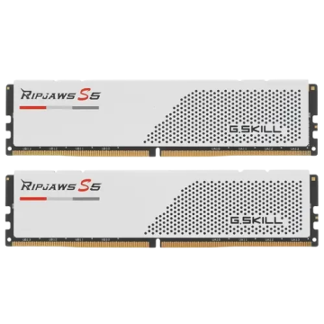 Оперативная память 64 Gb 5600 MHz G.Skill RIPJAWS S5 White (F5-5600J3636D32GX2-RS5W)