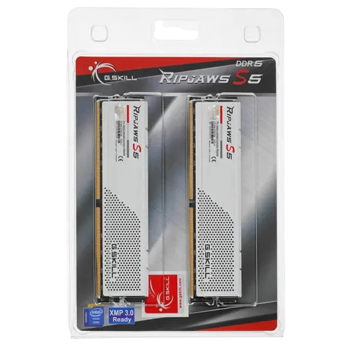 Оперативная память 64 Gb 5600 MHz G.Skill RIPJAWS S5 White (F5-5600J3636D32GX2-RS5W)