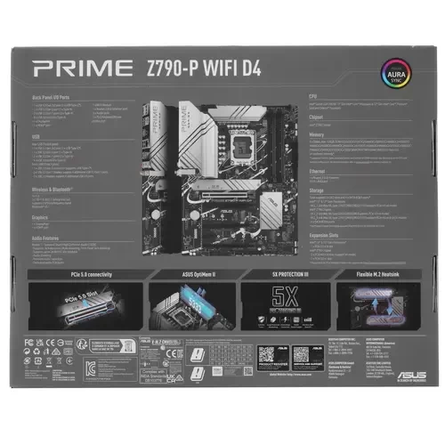 Материнская плата ASUS PRIME Z790-P WIFI D4 90MB1DB0-M0EAY0