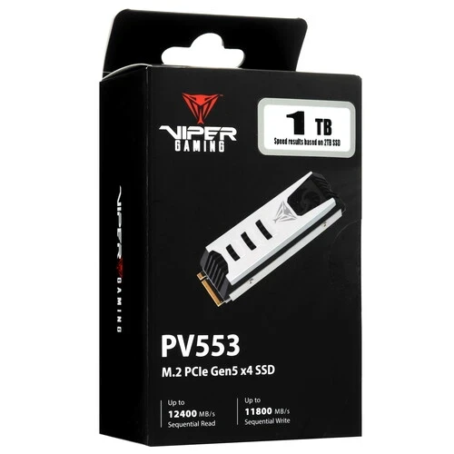 Твердотельный накопитель Patriot 1000 Gb Viper PV553 GEN5 (PV553P1TBM28H)