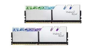 Оперативная память 32 Gb 4000 MHz G.Skill TRIDENT Z ROYAL Silver (F4-4000C18D-32GTRS)