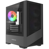 Компьютерный корпус Powercase Mistral Micro A12B FRGB Black (CMMA12B-L3)