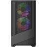 Компьютерный корпус Powercase Mistral Micro A12B FRGB Black (CMMA12B-L3)