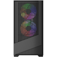 Компьютерный корпус Powercase Mistral Micro A12B FRGB Black (CMMA12B-L3)