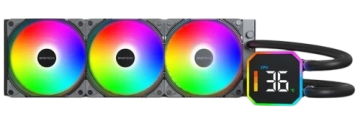 Система жидкостного охлаждения для процессора Montech HYPERFLOW DIGITAL 360 (B) Black