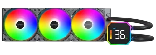 Система жидкостного охлаждения для процессора Montech HYPERFLOW DIGITAL 360 (B) Black
