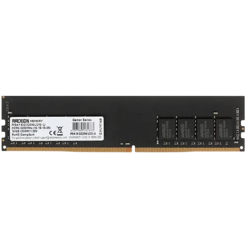 Оперативная память 16 Gb 3200 MHz AMD R9 GAMERS SERIES (R9416G3206U2S-UO)
