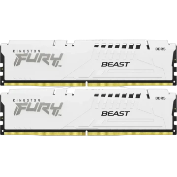 Оперативная память 32 Gb 6800 MHz Kingston FURY Beast White (KF568C34BWEK2-32)