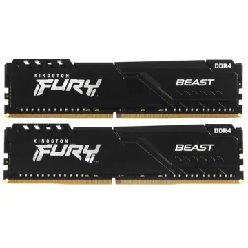 Оперативная память 32 Gb 2666 MHz Kingston FURY BEAST Black (KF426C16BB1K2/32)