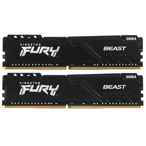 Оперативная память 32 Gb 2666 MHz Kingston FURY BEAST Black (KF426C16BB1K2/32)